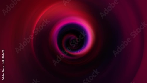 Abstract VJ loop hypnotic pink red spin tunnel background. 4K 3D rendering futuristic mesh tunnel vj loop. Journey through the sci-fi matrix  photo