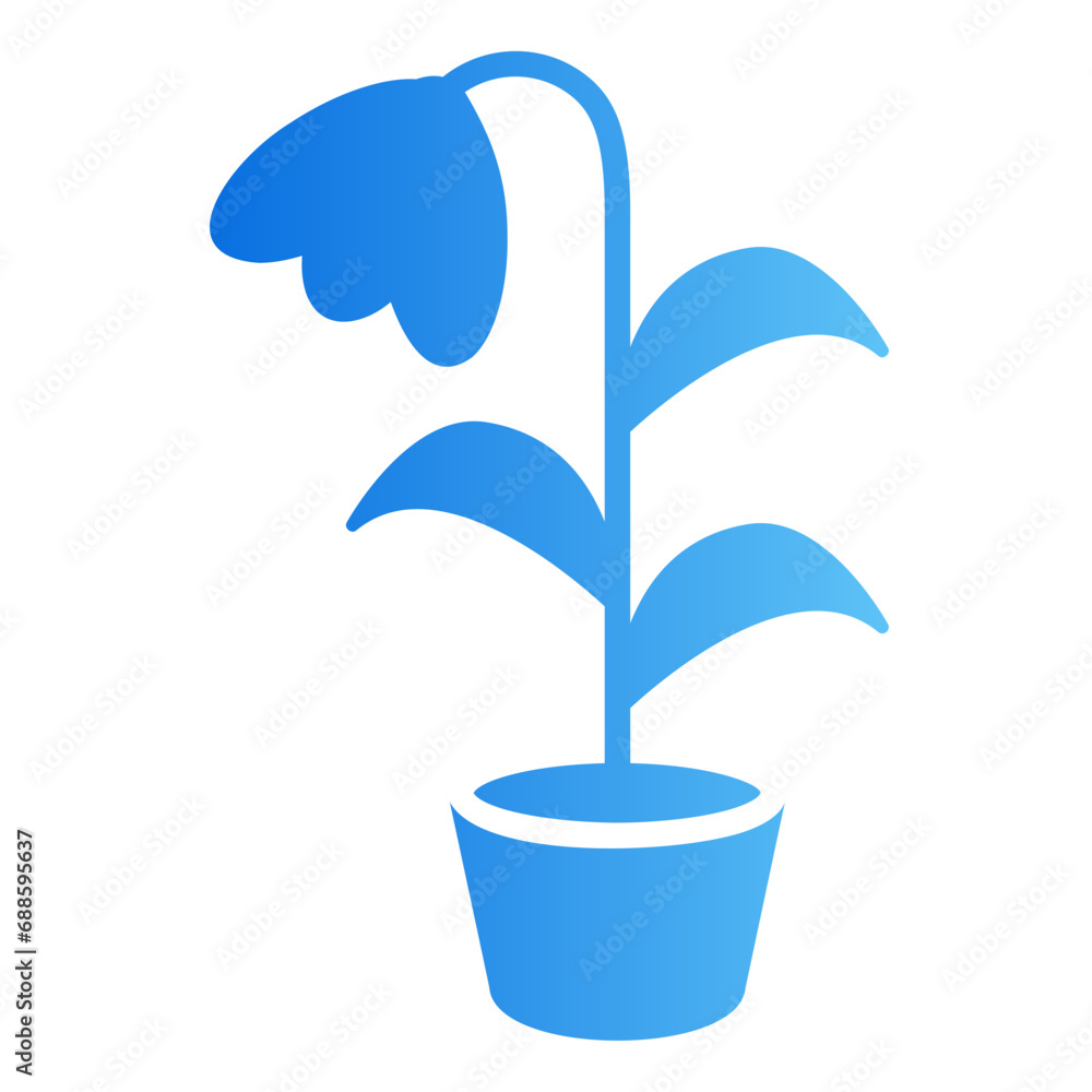 flower gradient icon flower gradient icon