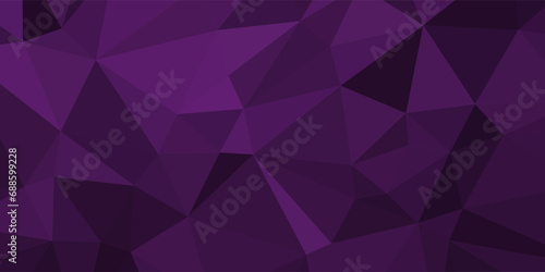 abstract purple background with triangles for business