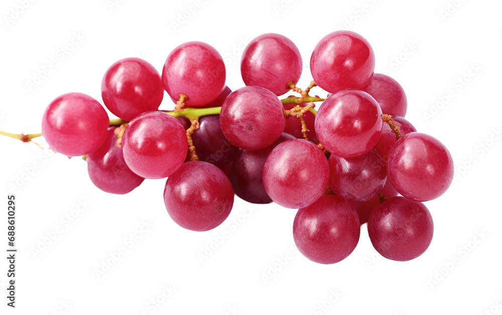 Grape Gem On Isolated Background
