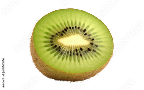 Kiwifruit Harmony On Isolated Background