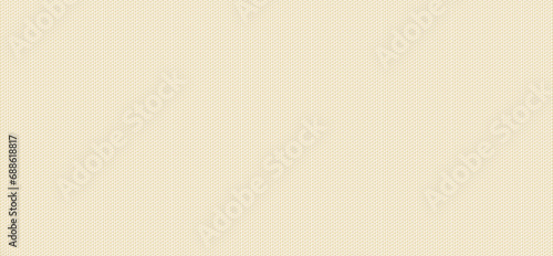 Sackcloth pattern background vector illustration. Textile beige color background. photo