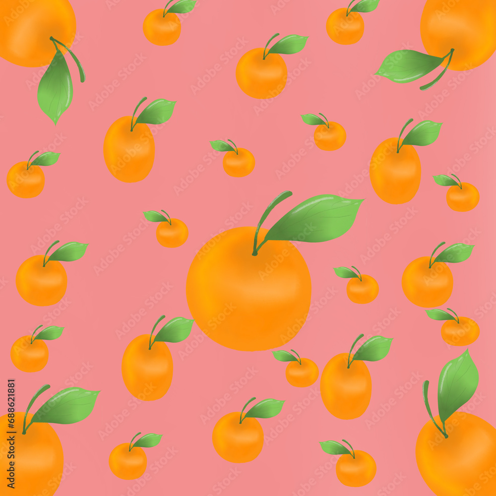 Obraz premium Oranges background 