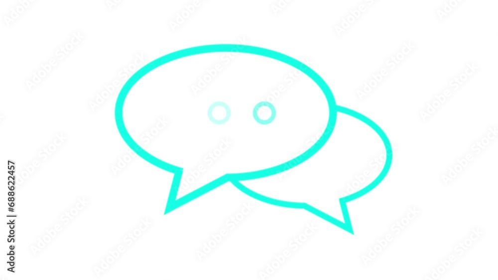 Rounded message notification, Message icon. Communication or comment chat symbol. Rounded message notification, Message icon. Communication or comment chat symbol.