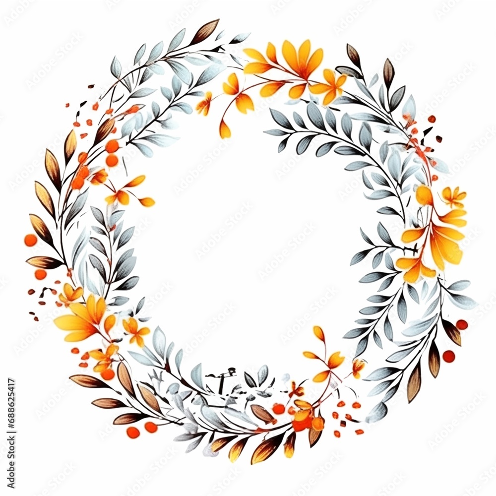 colorful and circular wreath wreath colorful and circular wreath wreath