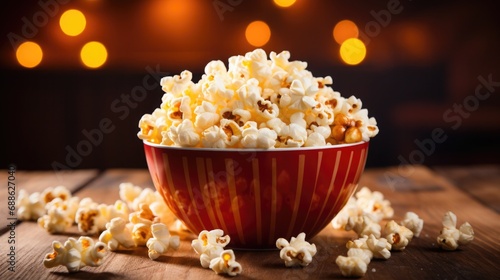 National popcorn day concept