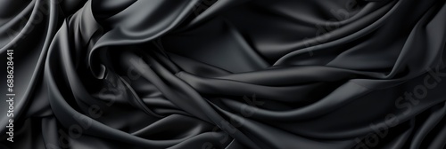 Dark Gray Background Based On Fabric , Banner Image For Website, Background, Desktop Wallpaper
