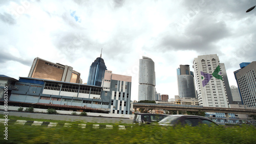 Photography The streets of kuala lumpur, the capital of Malaysia.