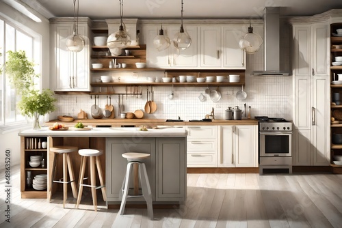 beautiful kitchen interior design-