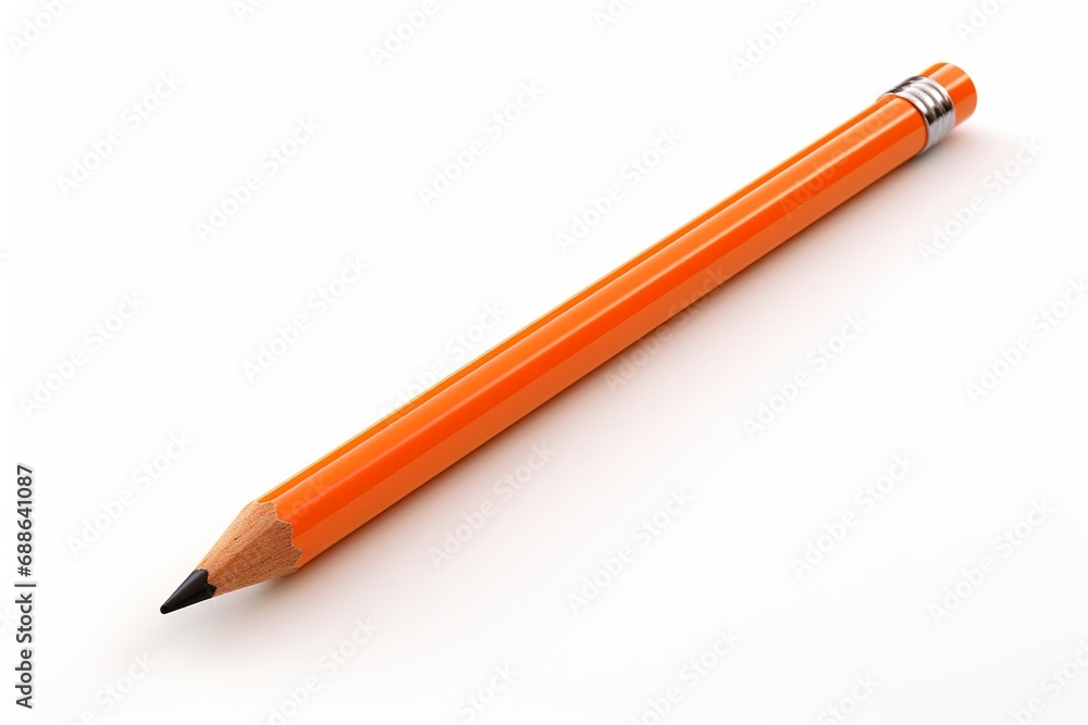 Pencil Isolated on a White Background Pencil Isolated on a White Background