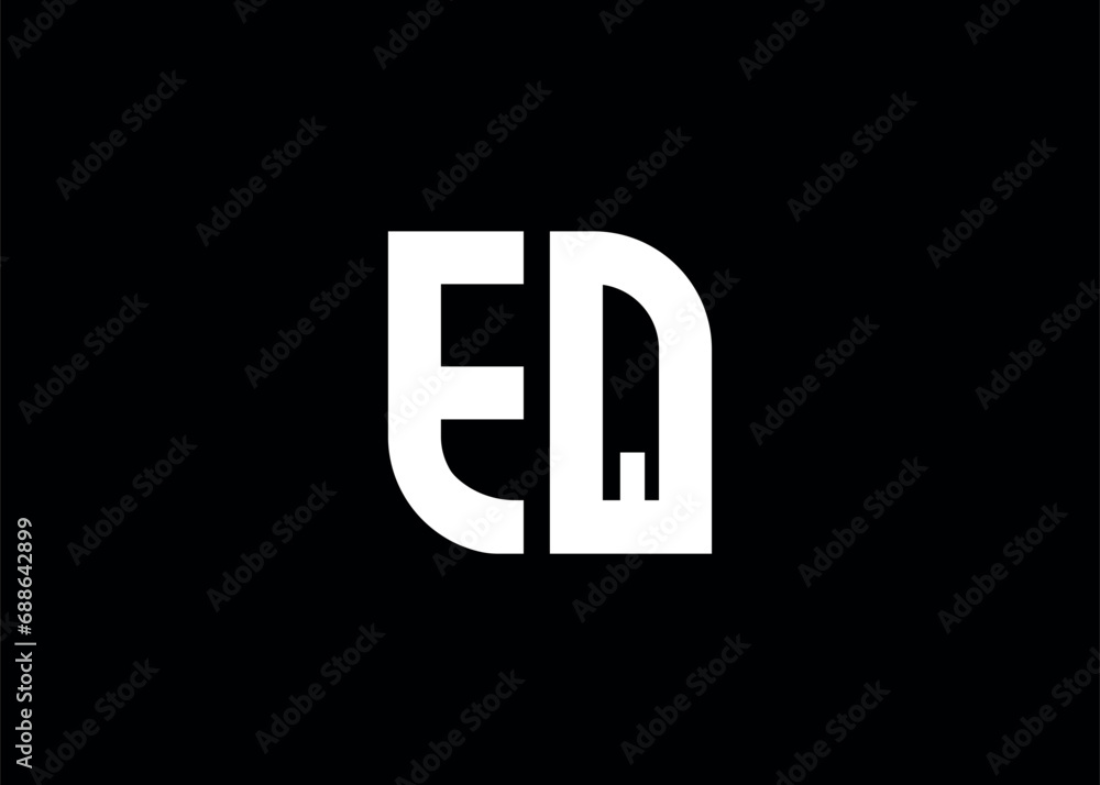 Monogram Letter GQ Logo Design vector template Monogram Letter GQ Logo Design vector template
