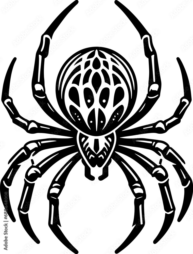 Obraz premium Orb Weaver icon 4