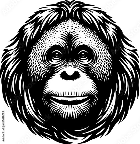Orangutan icon 1