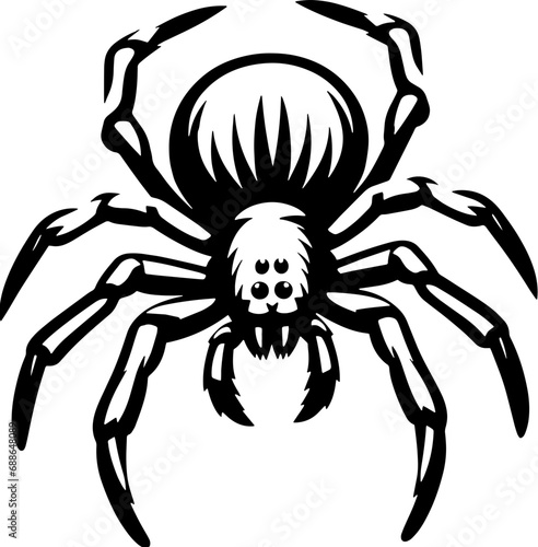 Orange Spider icon 3