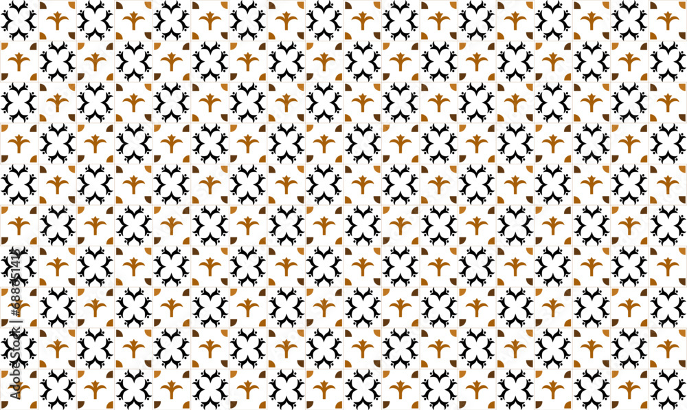 Abstract Geometric stylish seamless golden color pattern tile elegant ethnic decoration Abstract Geometric stylish seamless golden color pattern tile elegant ethnic decoration