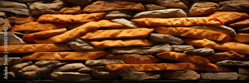 Rye Crackers Salted Sticks Folded Into , Banner Image For Website, Background, Desktop Wallpaper