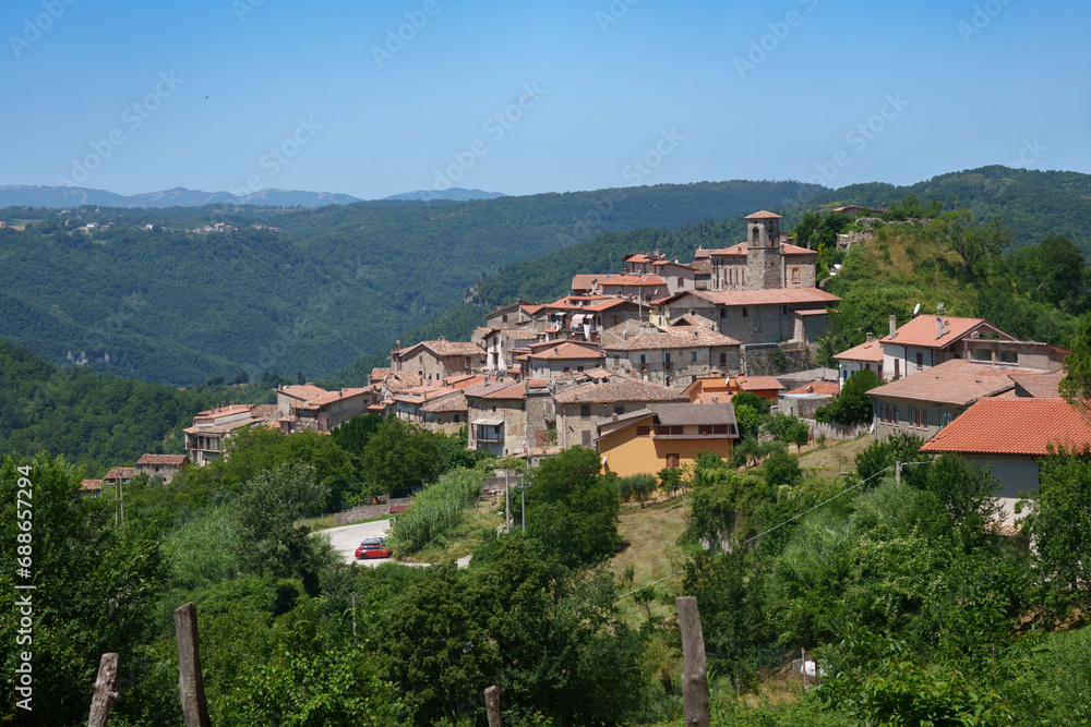 Capradosso, old village in Rieti province