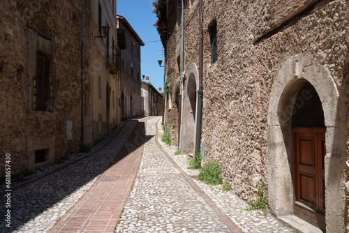 Fototapeta Naklejka Na Ścianę i Meble -  Petrella Salto, old village in Rieti province