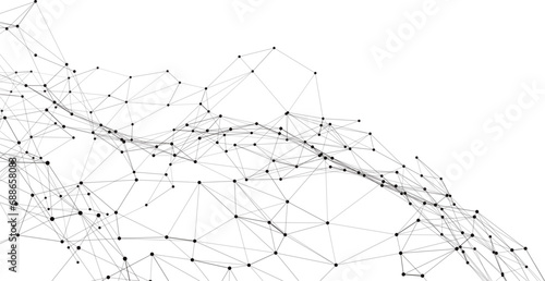 spider web with dew drops Abstract Polygonal Space Background Geometrical Lines Images With  Biology Background Vecto