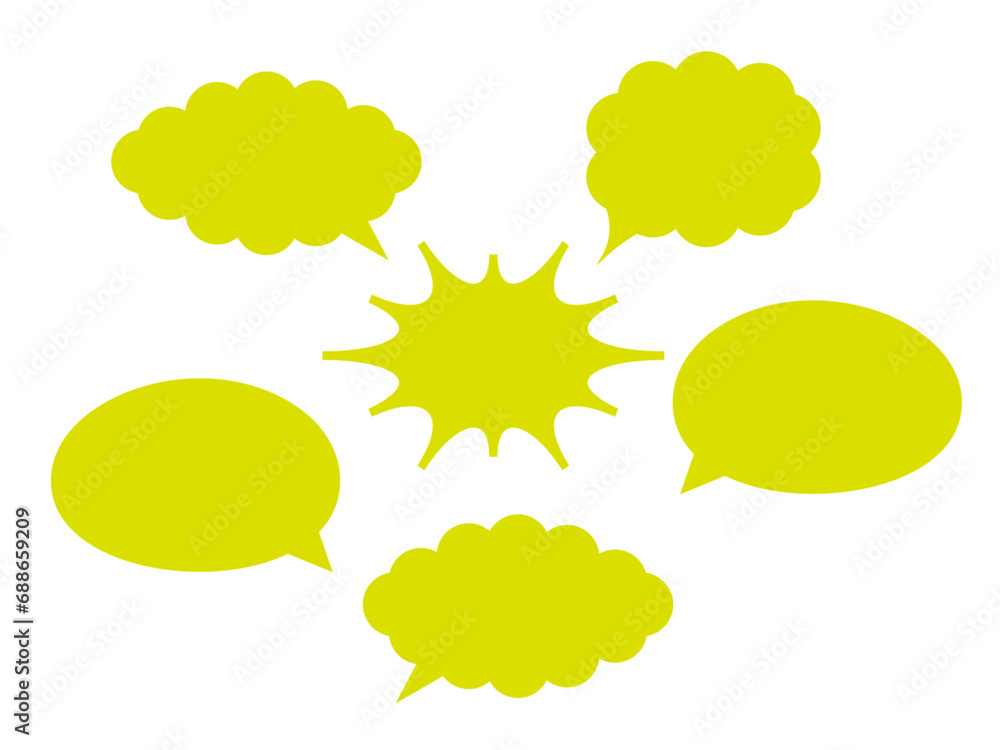 ふきだしイラスト