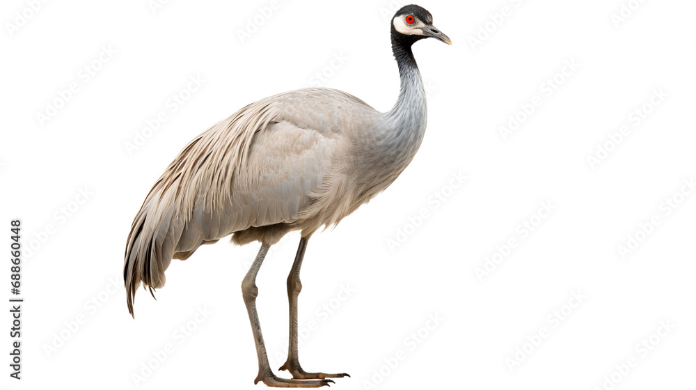 A white bird with red eyes, isolated on transparent or white background A white bird with red eyes, isolated on transparent or white background