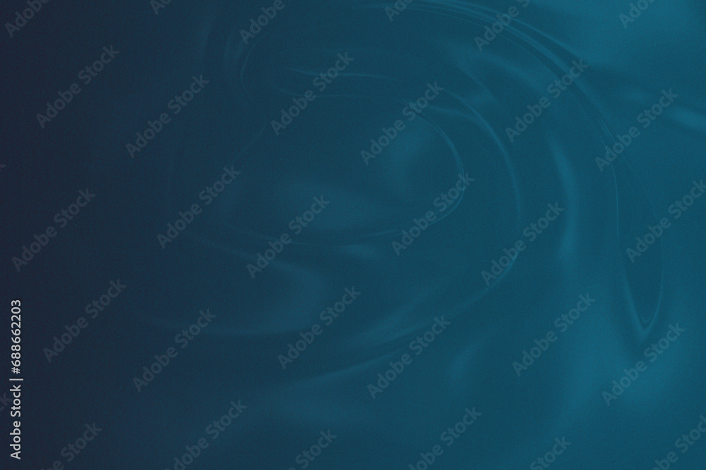 Obraz premium Blue shiny liquify backdrop, accentuated with noise texture. This captivating graphic resource emanates a sense of fluidity and depth, perfect for designers seeking a mesmerizing visual element