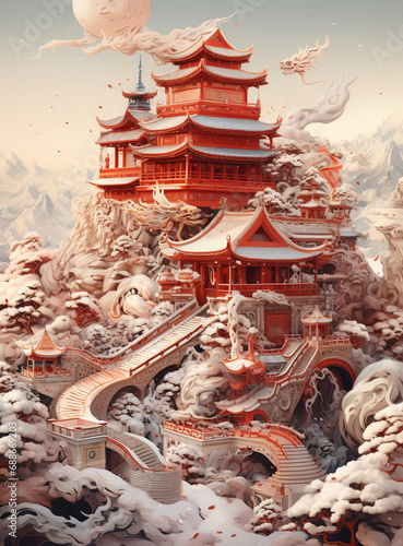 chinese temple architecture