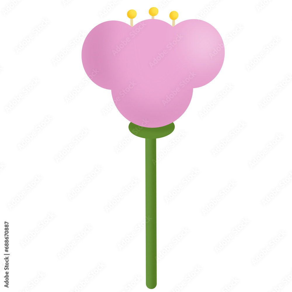 Icon flower. Icon flower.