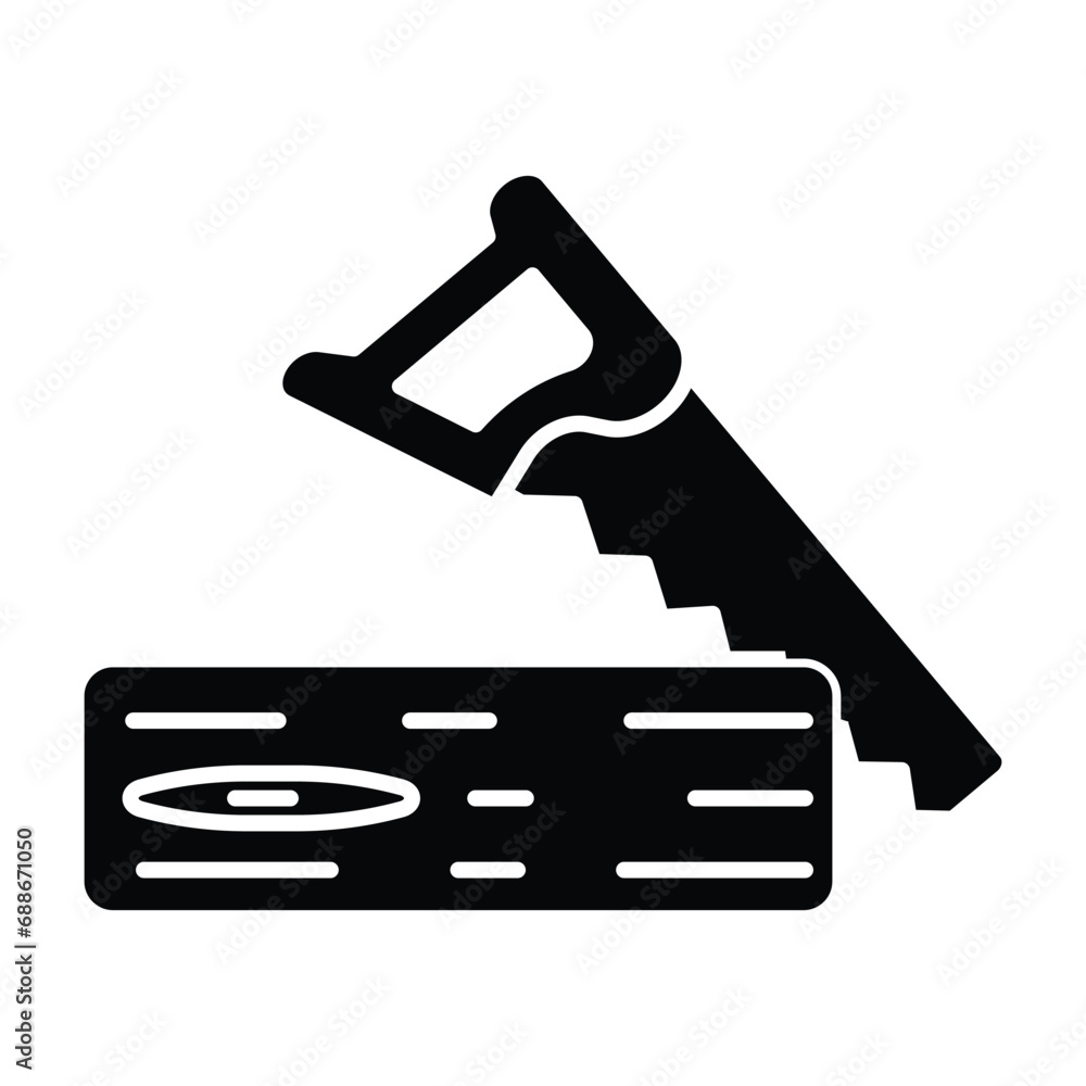 Saw icon vector on trendy design Saw icon vector on trendy design