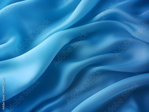 Wallpaper Mural Blue abstract fabric background. Fabric with folds. High-resolution Torontodigital.ca