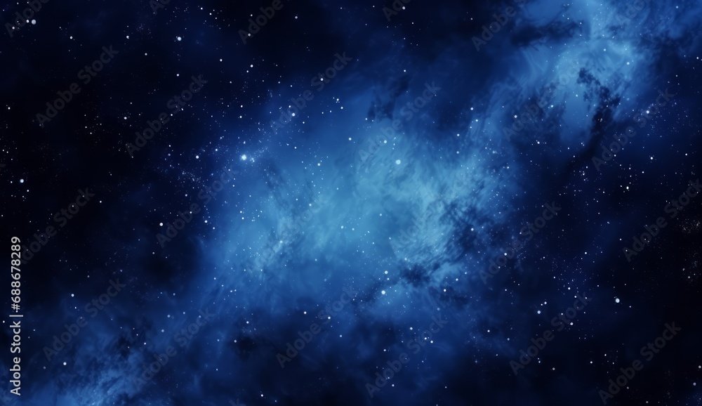 night sky interstellar view of galaxy - obrazy, fototapety, plakaty 