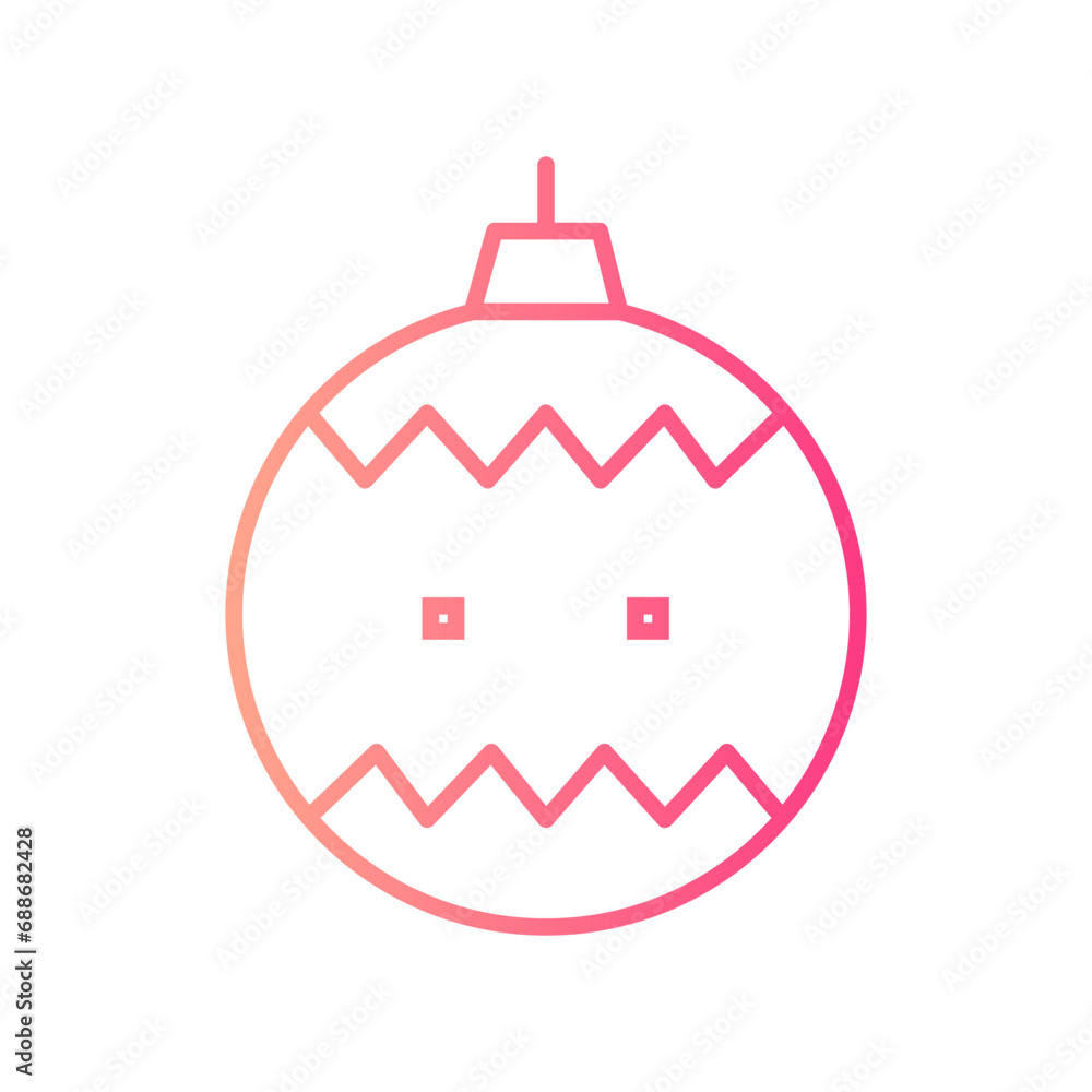 Obraz premium shape gradient icon