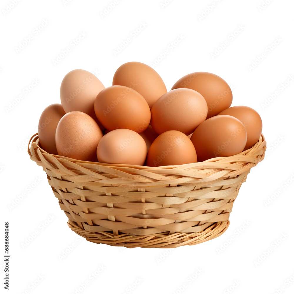 eggs in a basket isolated on transparent background Remove png, Clipping Path, pen tool eggs in a basket isolated on transparent background Remove png, Clipping Path, pen tool