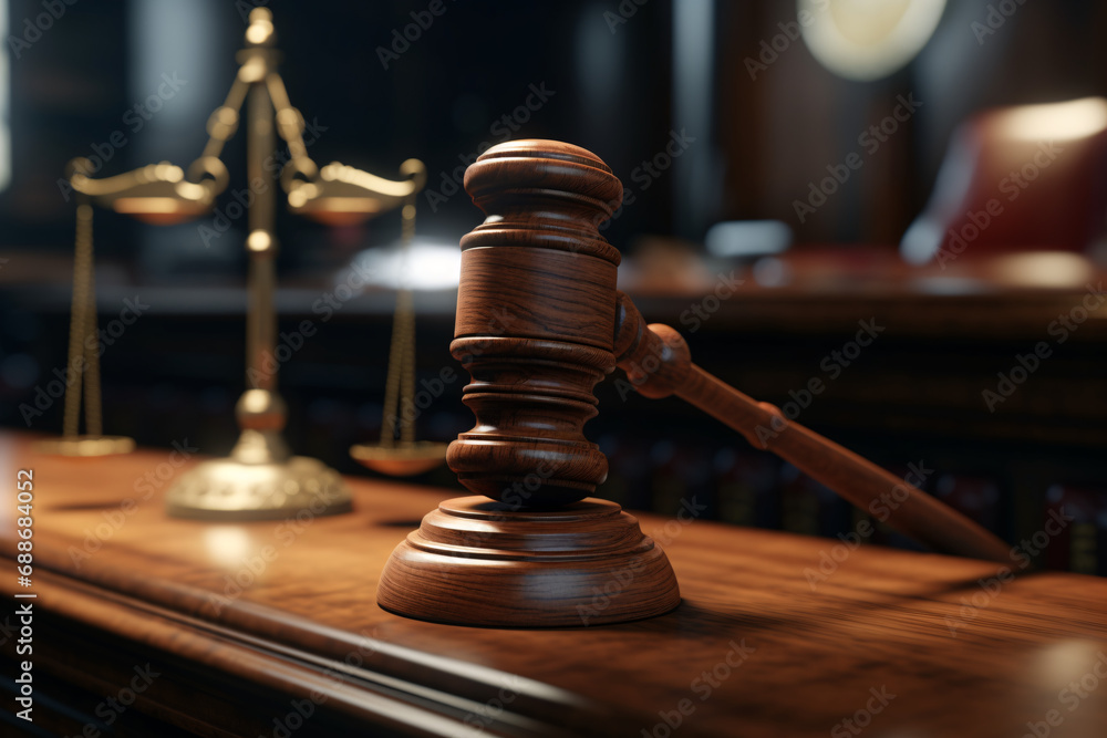 A judge's gavel close up symbolizing a court ruling A judge's gavel close up symbolizing a court ruling