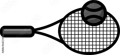 Obraz na płótnie tennis racket