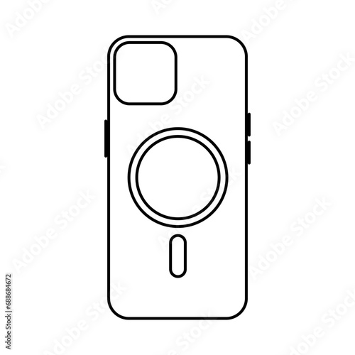 Case Magnetic Charger Icon For Logo And More