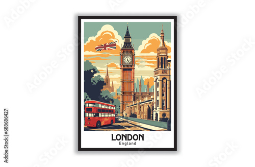 Canvas Print London