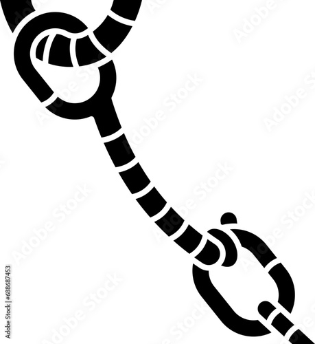 rappelling  icon