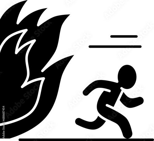 evacuation  icon