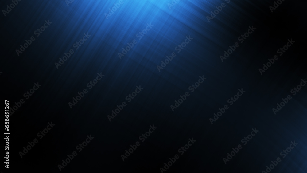 Dark blue background. Modern line stripes curve abstract presentation background