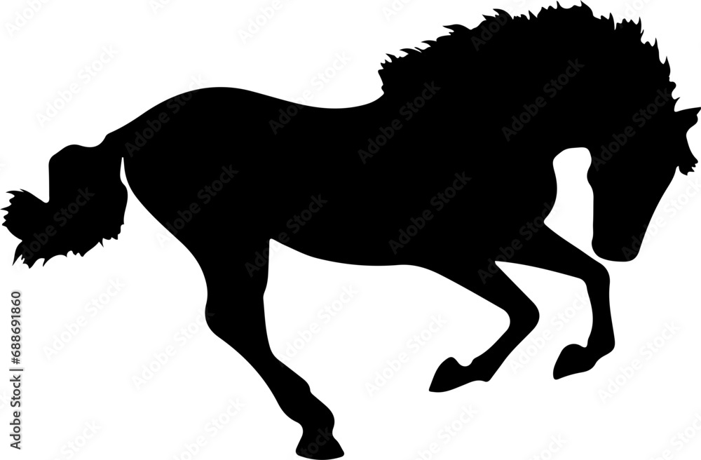 Horse SVG Bundle, Horse Silhouette SVG, Bucking Horse SVG, Rocking