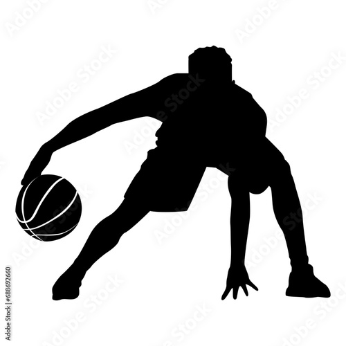 Man Basketball Silhouette