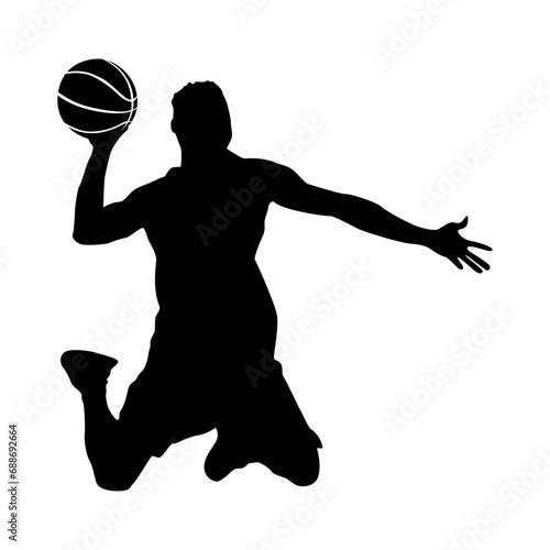 Man Basketball Silhouette