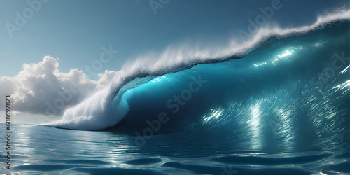 Beautiful big wave 