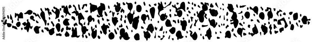 Set of abstract shapeless spots and dots. Black vector grainy brush isolated on transparent background. Rough hand-drawn design element Set of abstract shapeless spots and dots. Black vector grainy brush isolated on transparent background. Rough hand-drawn design element