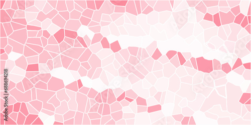 light pink crystallize abstract background in light sweet vector illustration.colorful stoke colors stone tile pattern. Cement kitchen decor. abstract mosaic polygonal background .