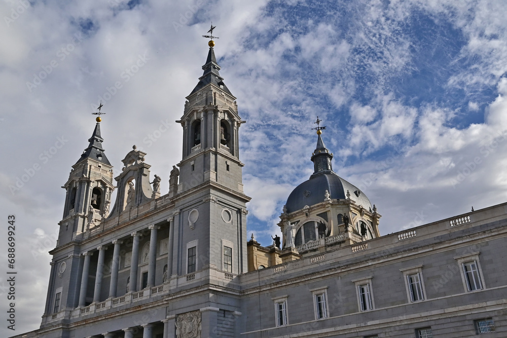 Madrid, la Cattedrale di Santa María la Real de la Almudena - Spagna