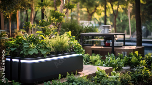 Multi-sensory horticultural garden with automation photo