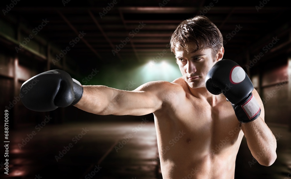 Active professional young sport man exercising Active professional young sport man exercising
