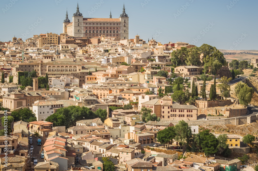 View of Toledo, Castilla la Mancha, Spain